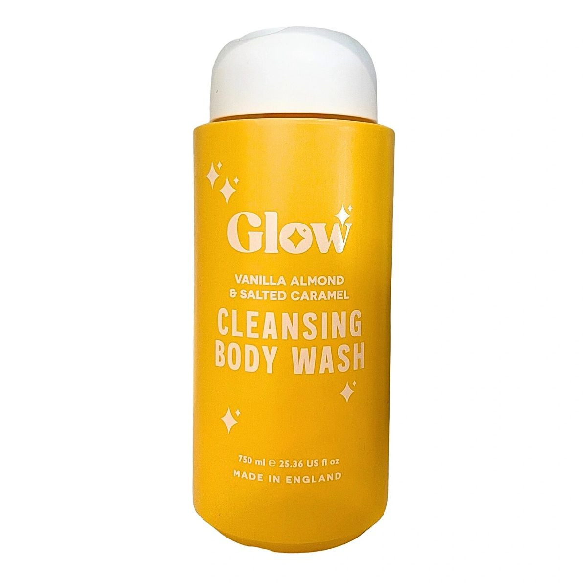 The Glow UK Vanilla Almond & Salted Caramel Cleansing Body Wash