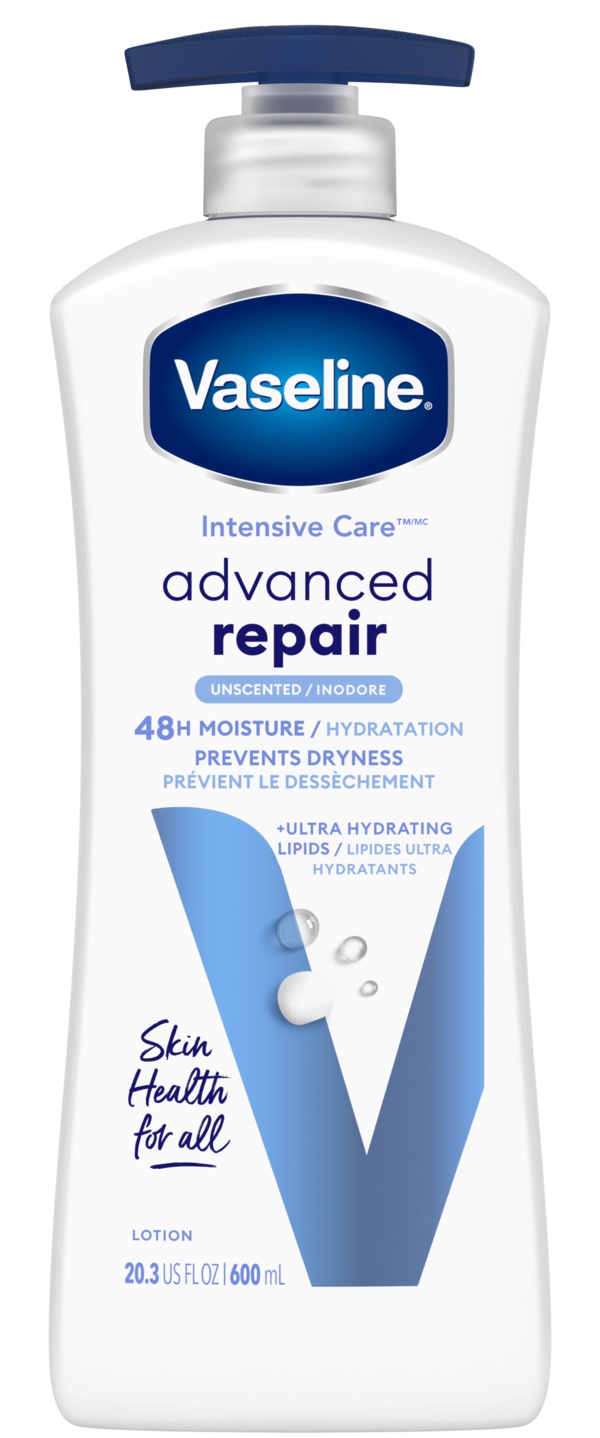 Vaseline Intensive Care Advanced Repair Unscented Lotion