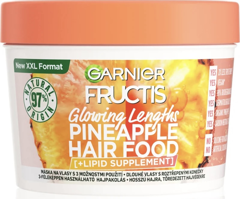 Garnier Fructis Glowing Lengths Pineapple Hair Food Mask