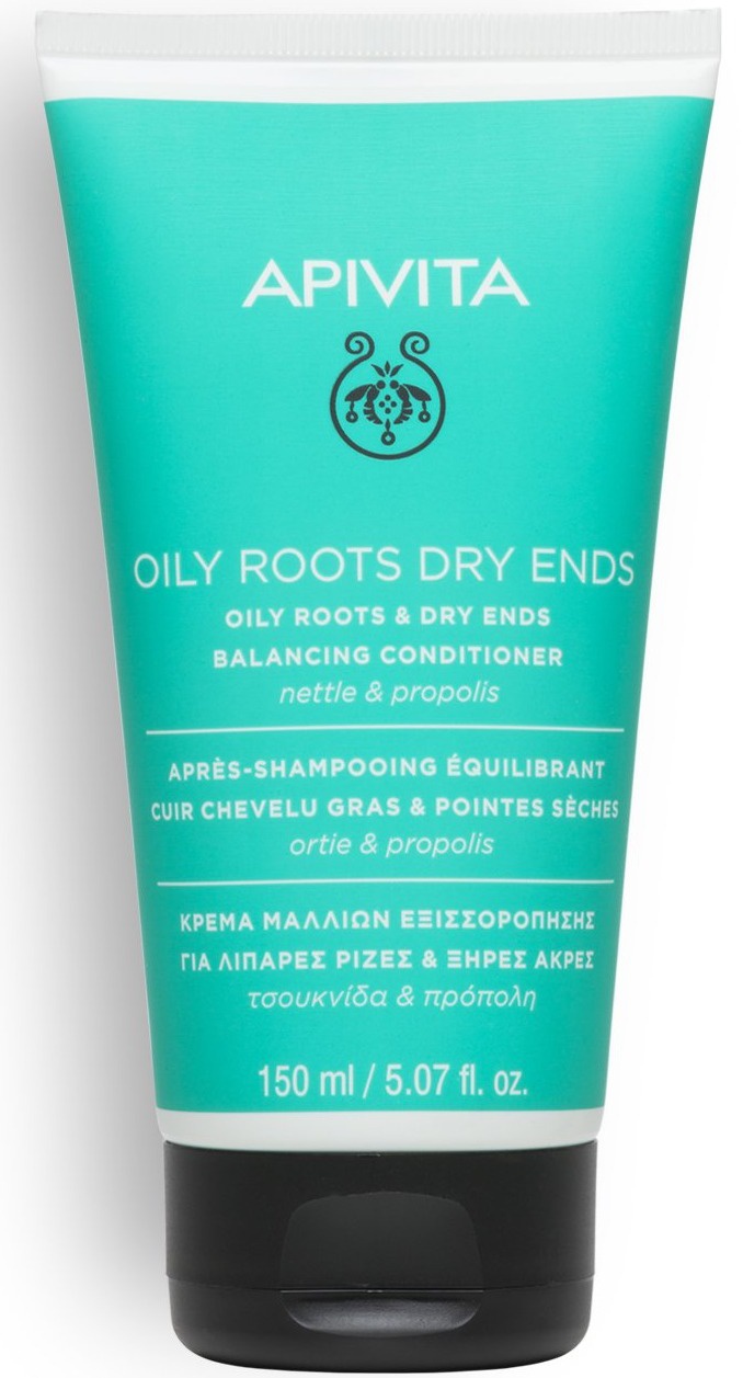 Apivita Oily Roots Dry Ends Balancing Conditioner