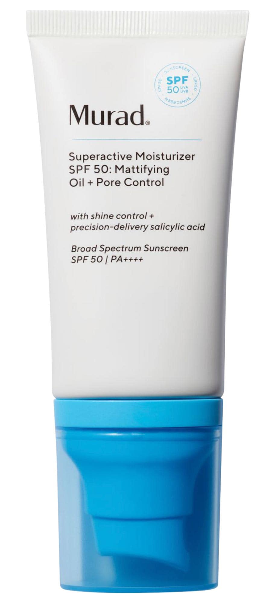Murad Superactive Moisturizer SPF 50: Mattifying Oil + Pore Control