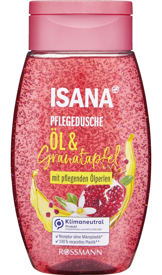 Isana Pflegedusche Öl & Granatapfel