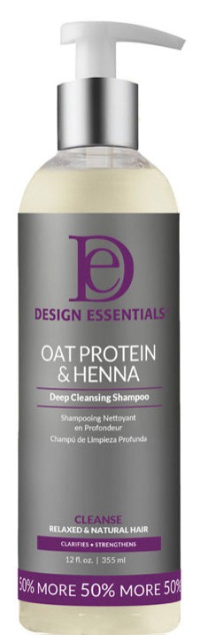 Design Essentials Oat Protein And Henna Clarifying Shampoo