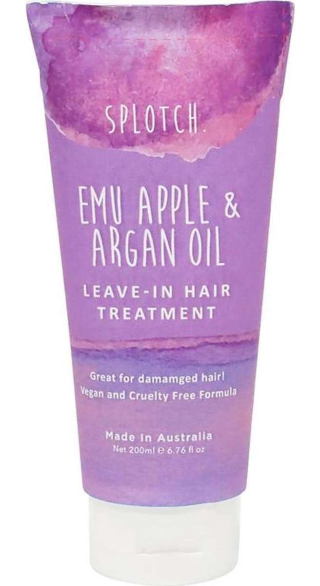 Organik botanik Emu Apple & Argan Oil Leave-in Hair Treatment