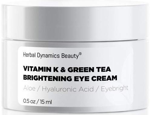 Herbal Dynamics Beauty Vitamin K And Green Tea Brightening Eye Cream