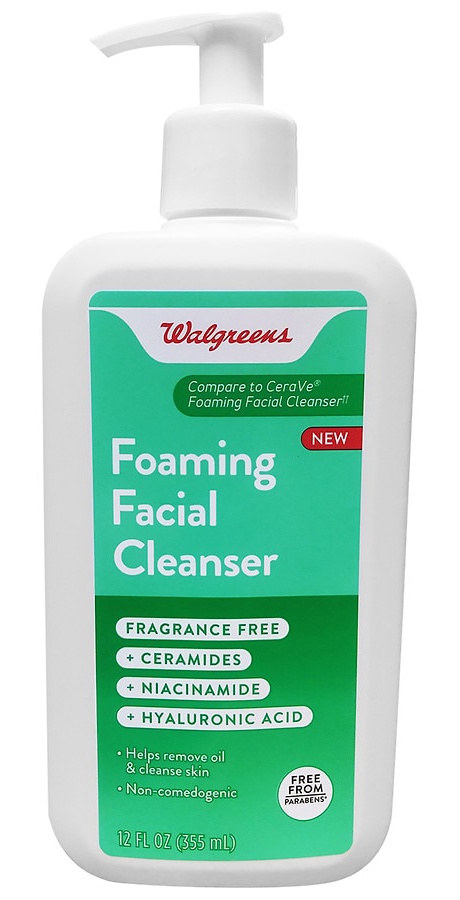 Walgreens Foaming Facial Cleanser