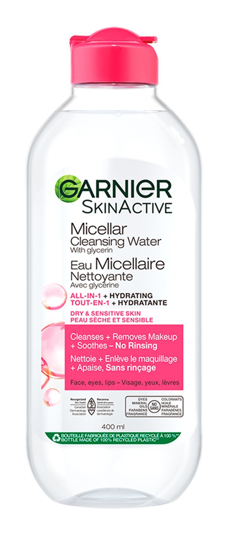 Garnier Skin Active Micellar Cleansing Water Dry & Sensitive Skin