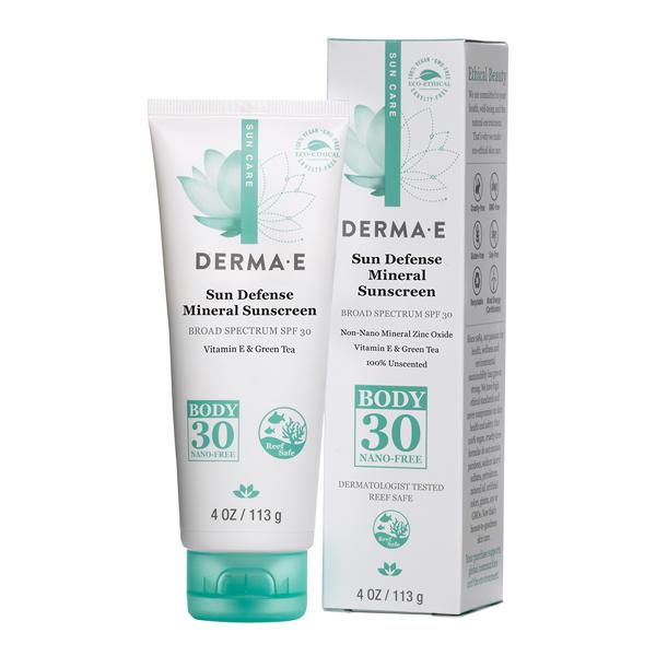 Derma E Natural Mineral Sunscreen Spf 30 Body