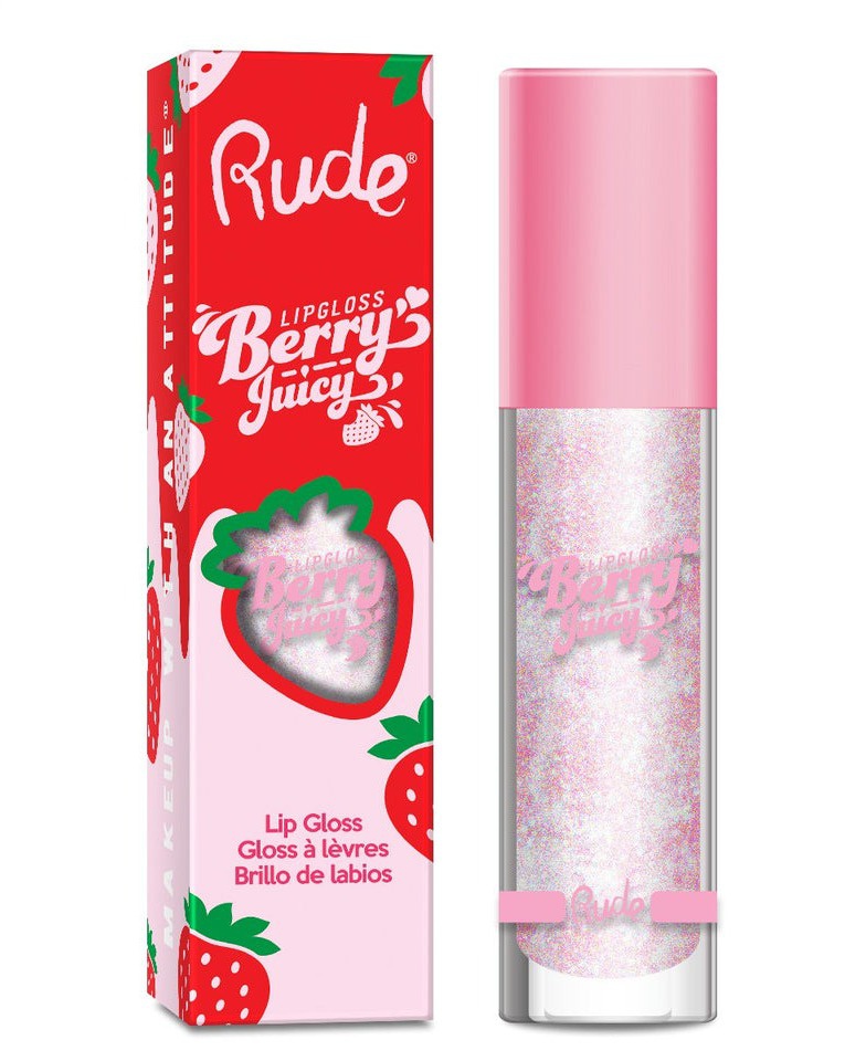 Rude Cosmetics Berry Juicy Lip Gloss Crystalized