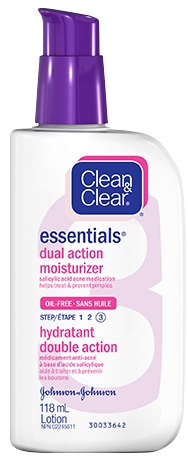 Clean and clear dual deals action moisturizer