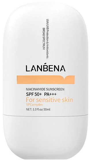 Lanbena Niacinamide Sunscreen  SPF 50+ Pa+++  For Sensitive Skin