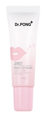 Dr. PONG 28d Whitening Drone Pinky/Peachy Lip Mask