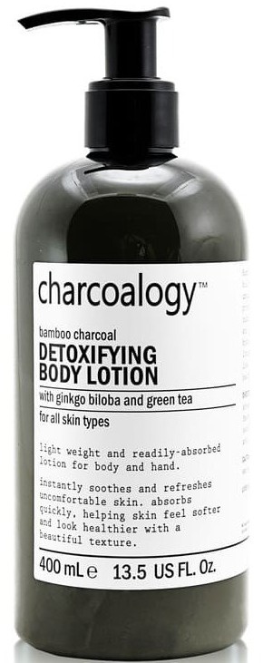 Charcoalogy Bamboo Charcoal Detoxifying Body Lotion