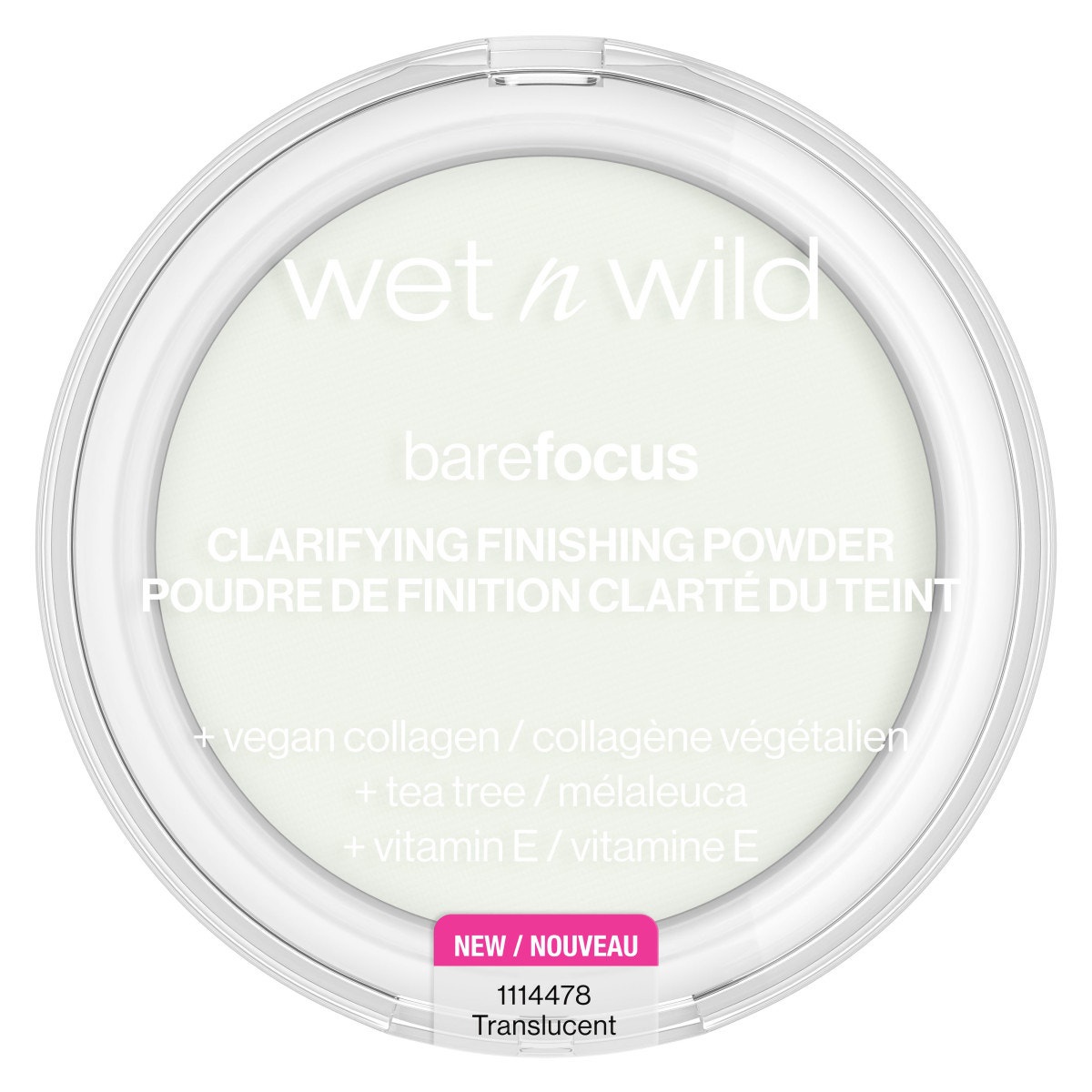 Wet n Wild Bare Focus Clarifying Finishing Powder - Translucent