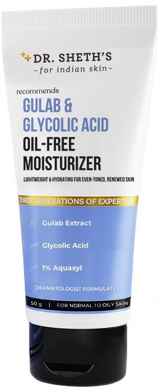 Dr. Sheth's Gulab & Glycolic Acid Oil-free Moisturizer