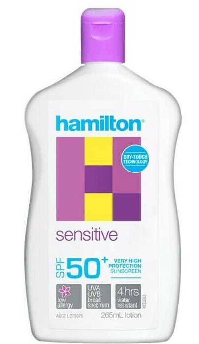 Hamilton SUN SPF 50+ Sensitive Lotion
