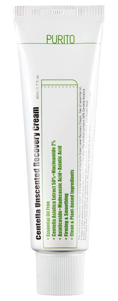 Purito Centella Unscented Recovery Cream (Witch Hazel-free)