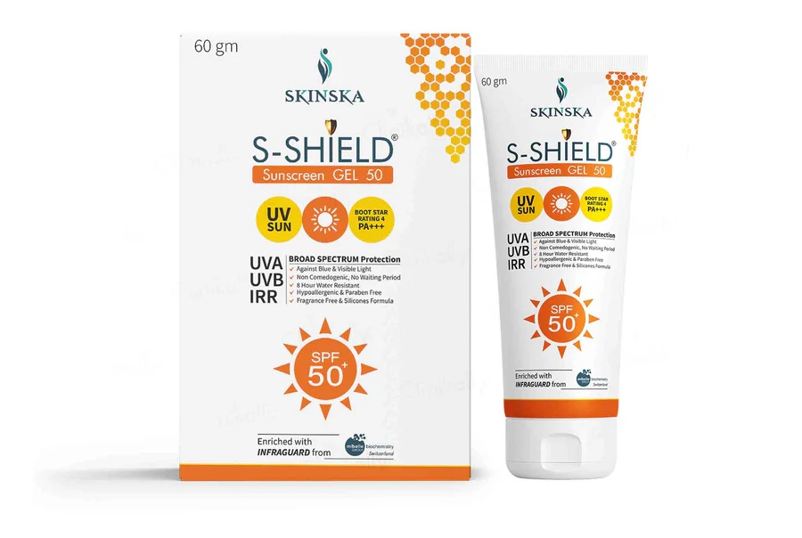 S-Shield Sunscreen Gel SPF 50