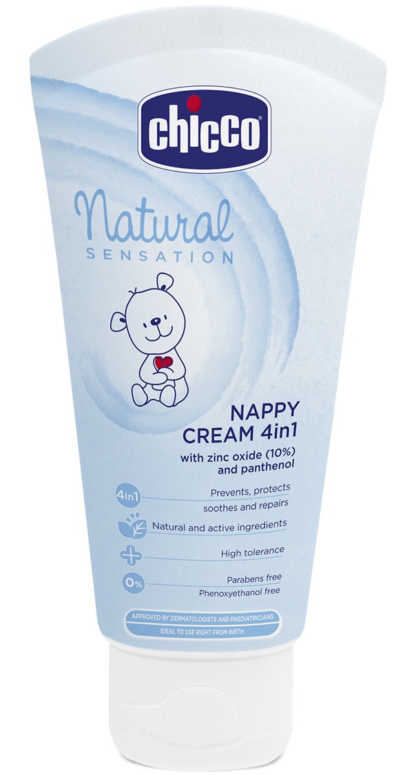Chicco Natural Sensation Nappy Cream 4 In 1