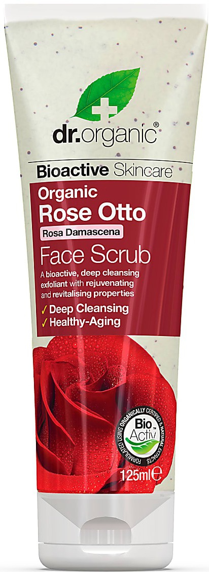 Dr Organic Rose Otto Face Scrub