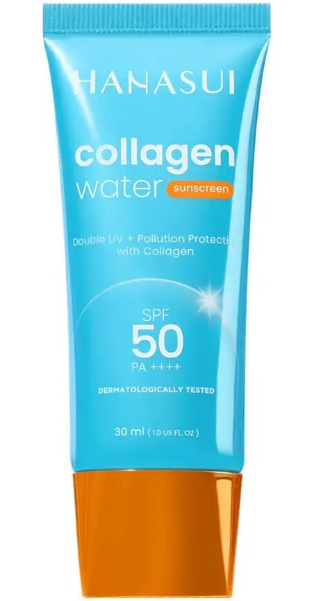 Hanasui Collagen Water Sunscreen SPF 50 Pa ++++ New