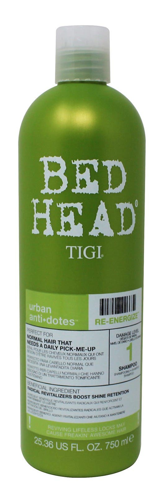 Tigi Bed Head Urban Antidotes Re-Energize Shampoo