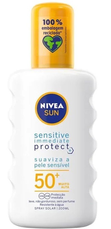 Nivea Sun SPF50+ Sensitive Immediate Protect Spray