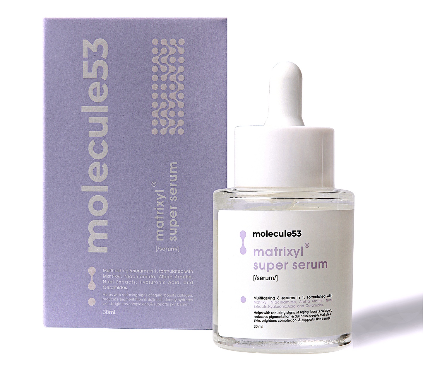 Molecule53 Matrixyl® Super Serum 12%: Multi-Peptide 6-in-1 Serum