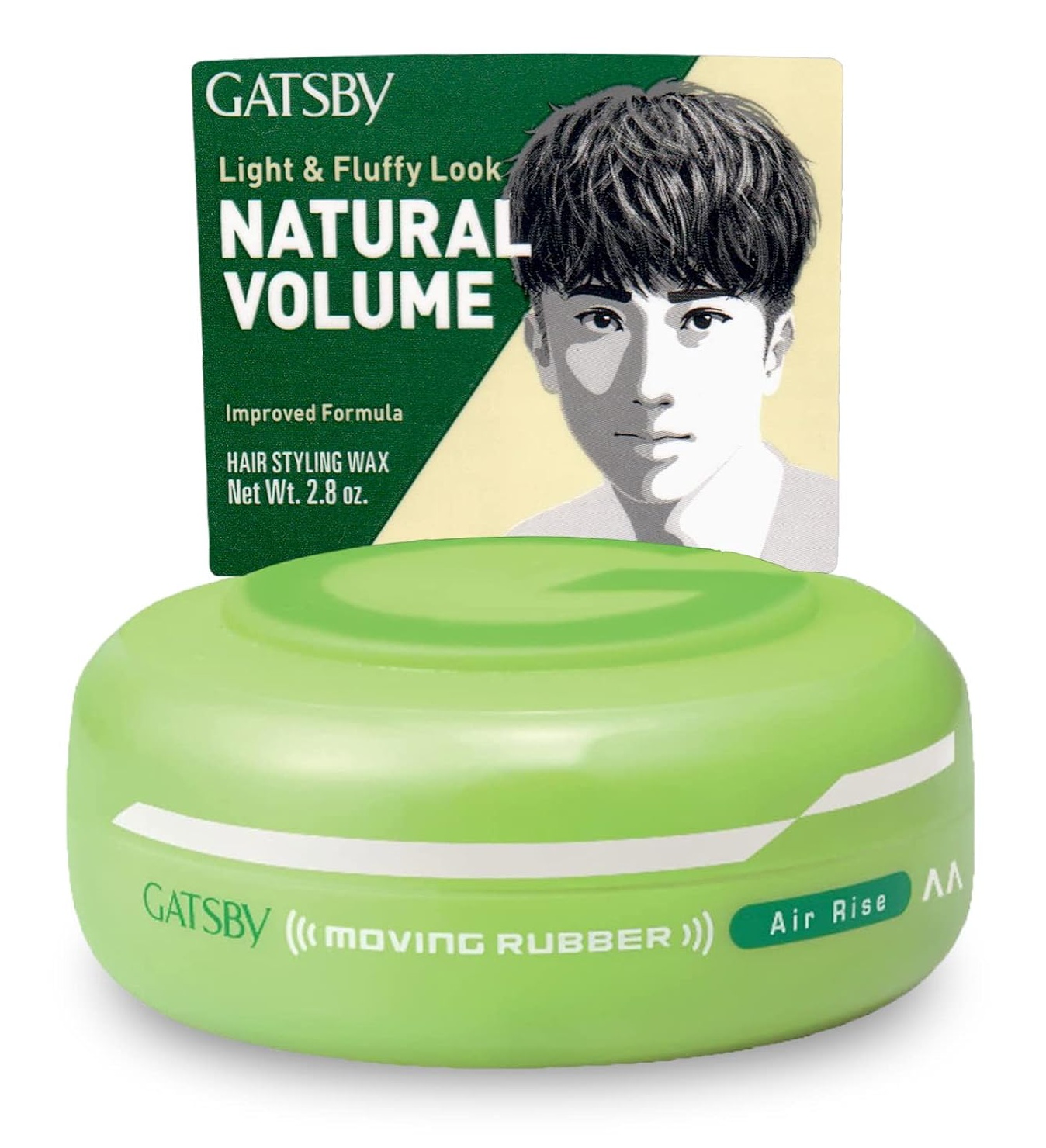 Gatsby Moving Rubber Air Rise Hair Wax
