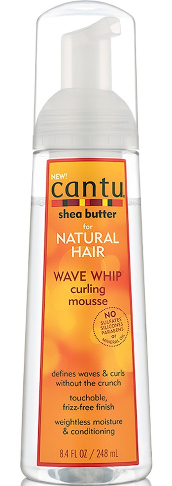Cantu Wave Whip Curling Mousse With Shea Butter
