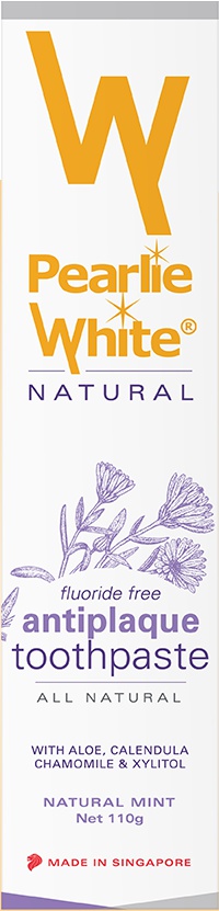Pearlie White All Natural Anti-plaque Toothpaste