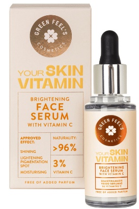Green Feels Brightening Face Serum With Vitamin C