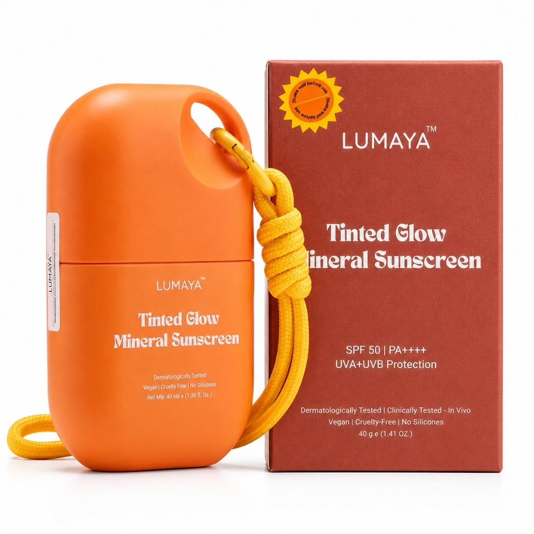 Lumaya Tinted Glow Mineral Sunscreen SPF 50+ Pa++++
