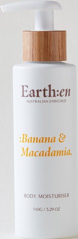 Earth:en Banana Macadamia Body Moisturizer