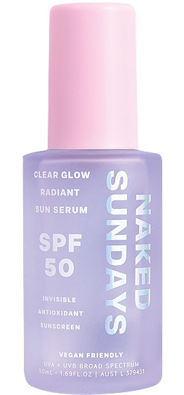 Naked Sundays SPF50 Clear Glow Radiant Sun Serum