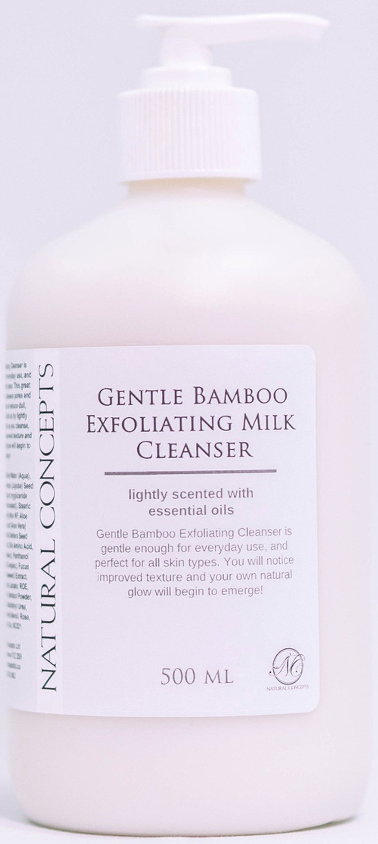 Natural Concepts Gentle Bamboo Exfoliating Milk Cleanser