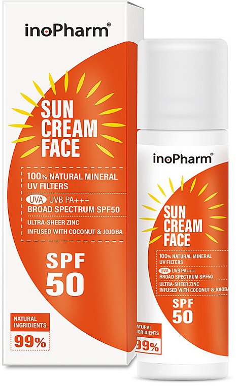 InoPharm Sun Cream Face SPF 50