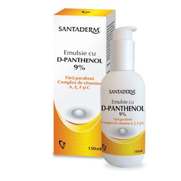 Santaderm Emulsie Cu D-Panthenol 9%