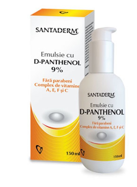 Santaderm Emulsie Cu D-Panthenol 9%