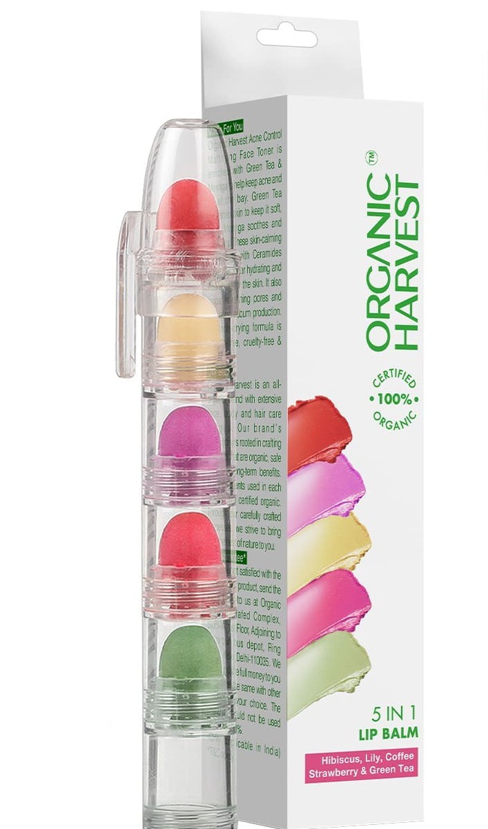 Organic Harvest 5 In 1 Lip Balm