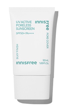 innisfree UV Active Poreless Sunscreen SPF 50+ PA++++