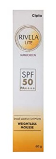 Cipla Rivela Lite Sunscreen SPF 50