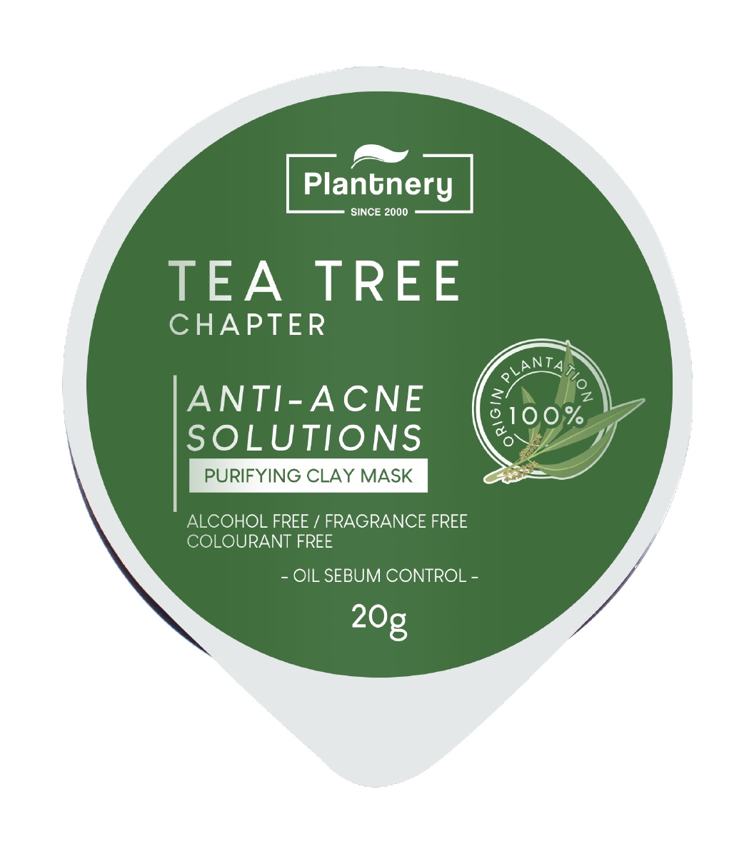 Plantnery Tea Tree Purifying Clay Mask