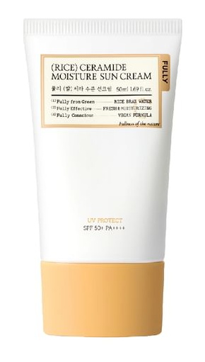 Fully Rice Ceramide Moisture Sun Cream SPF 50+ PA++++