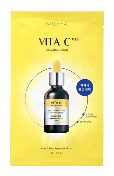 Missha Vita C Ampoule Plus Mask