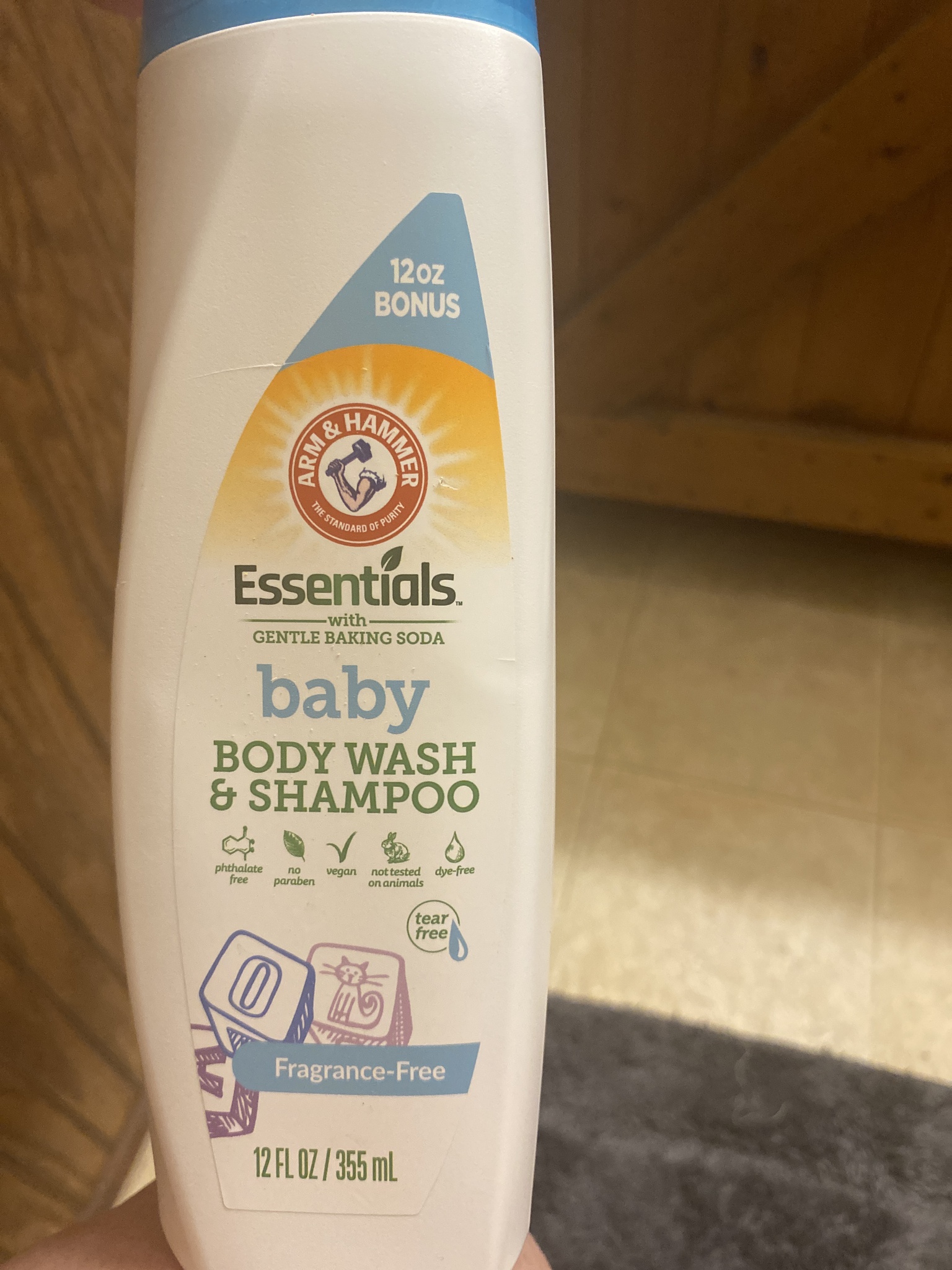 Arm & Hammer Baby Body Wash And Shampoo