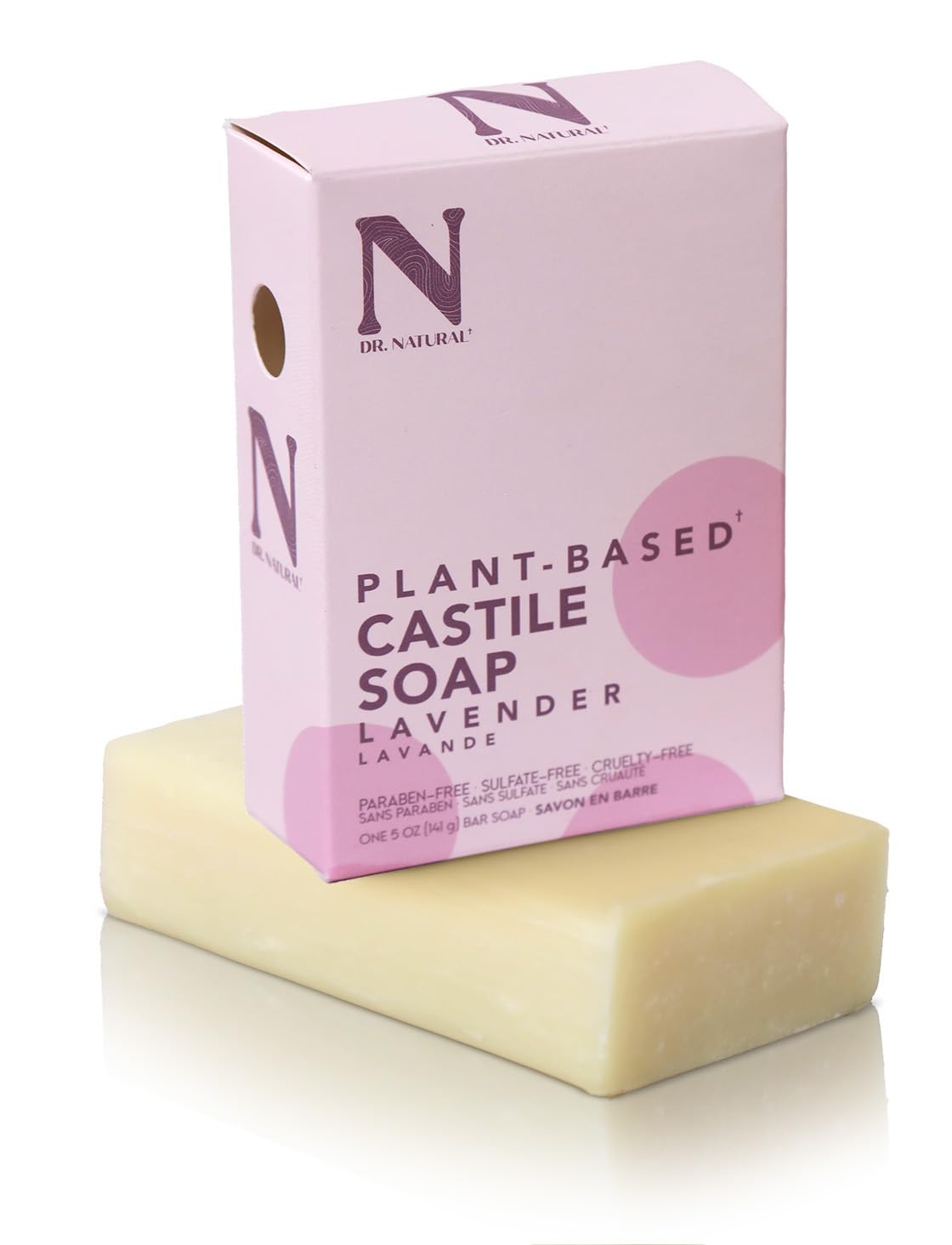 Dr. Natural Pure Castile Soap, Lavender