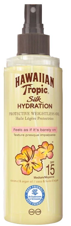 Hawaiian Tropic Silk Hydration Protective Weightless Oil SPF 15