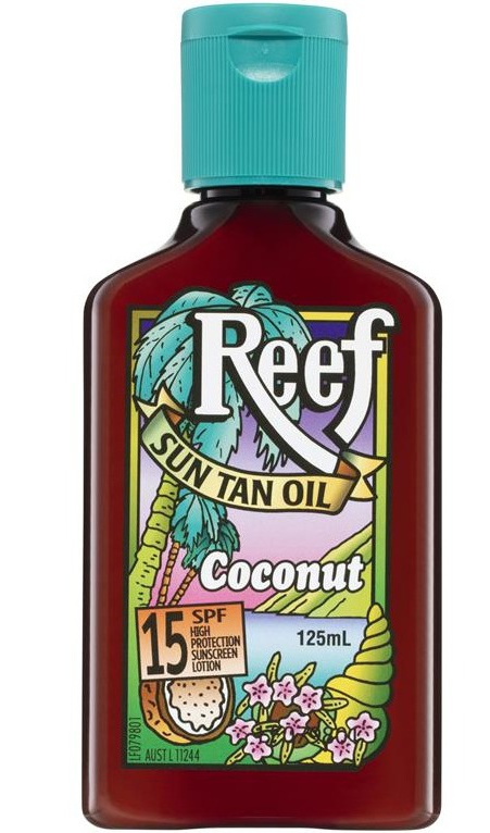 Reef Coconut Sun Tan Oil SPF15+