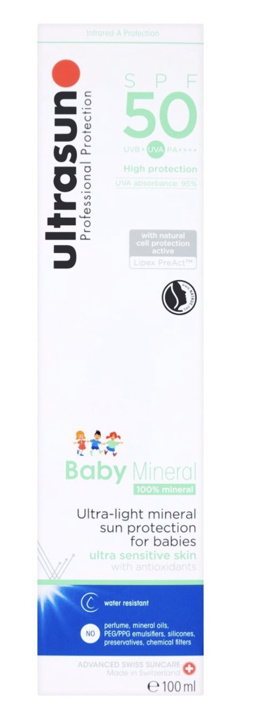 Ultrasun 50SPF Mineral Baby